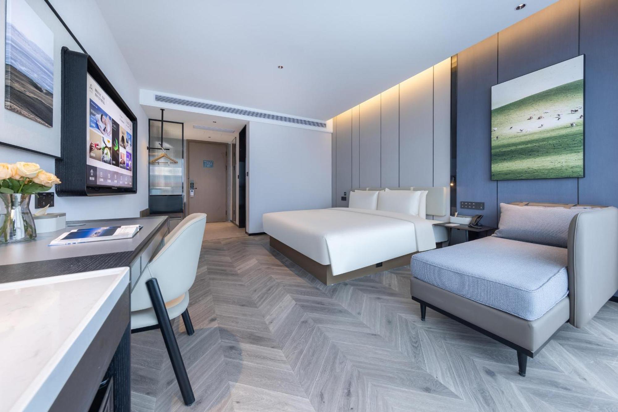 Atour Hotel Wuhan Chuhe Han Street Hongshan Plaza Buitenkant foto