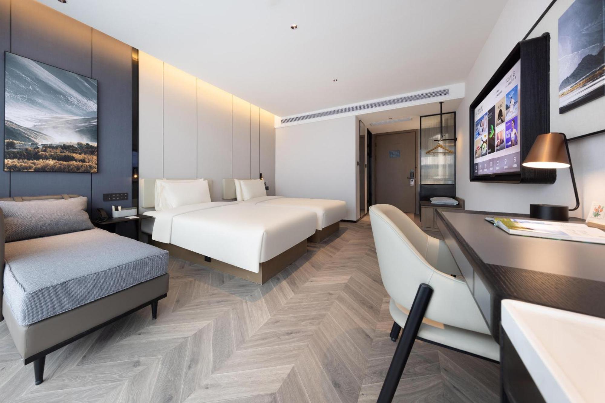 Atour Hotel Wuhan Chuhe Han Street Hongshan Plaza Buitenkant foto